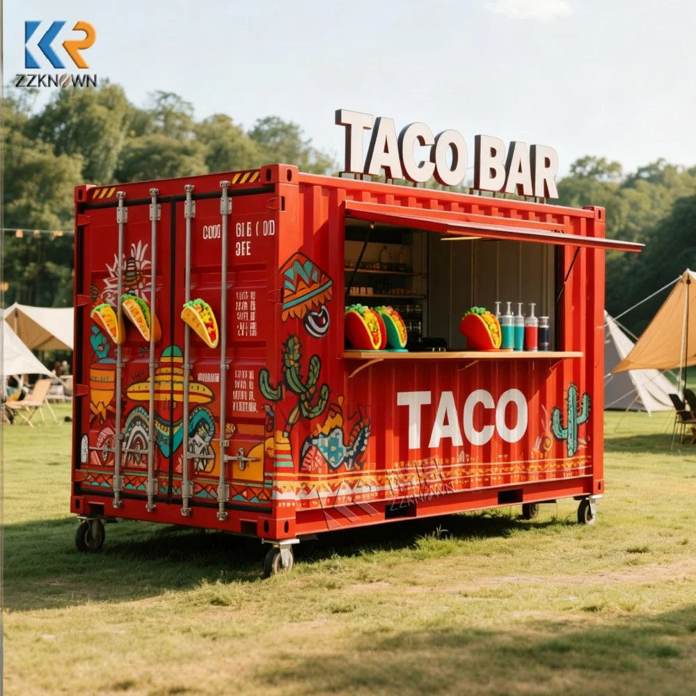 Customizable Size Container Restaurant Modern Design Container Coffee Shop Outdoor Restaurant Cafe Bar Container House