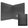 Modernqiu Custom logo  Executive A4 Leather Portfolio Folder Padfolio  Business Documents Holder for Business &Office Use