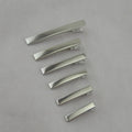 3.5cm 4cm 4.5cm 5.5cm 6CM Silver Thick Plus Rectangle Metal Alligator Hair Clips Plain Alligator Clip Hairpin for DIY Hair Bows