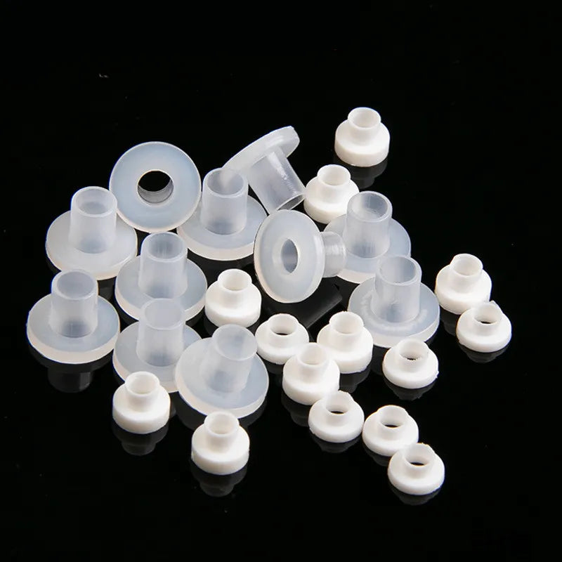 To-200 Transistor Washer Durable Lightweight Insulated Plastic Spacer Bushing Power Tubes Gasket Retaining Ring 8mm