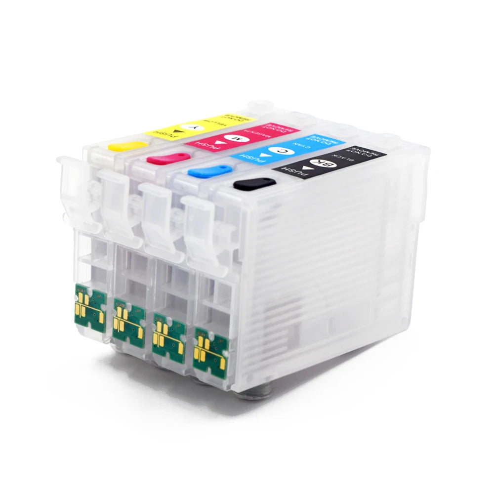 Europe 604 604XL Refillable Ink Cartridge With ARC Chip for Epson XP-2200 XP 2205 3200 3205 4200 WF-2910 2935 2930 2950 Printers