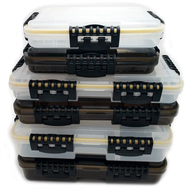 Waterproof Box Storage High Strength Fishing Box Many Compartments Bait Lure Hook Accessories Storage Fishing Tackle Box