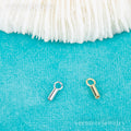 S925 Sterling Silver Round Circle Clip for Jewelry Making DIY