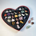 High Quality Crystal Festival Gift Box Best Selling Valentines Day Heart Shaped Crystal Carving Crystal Mystery Box Gifts