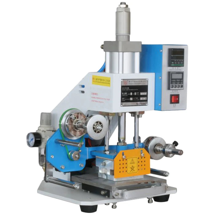 Gold Foil Automatic Digital Leather logo Embossed Hot Stamping Machine