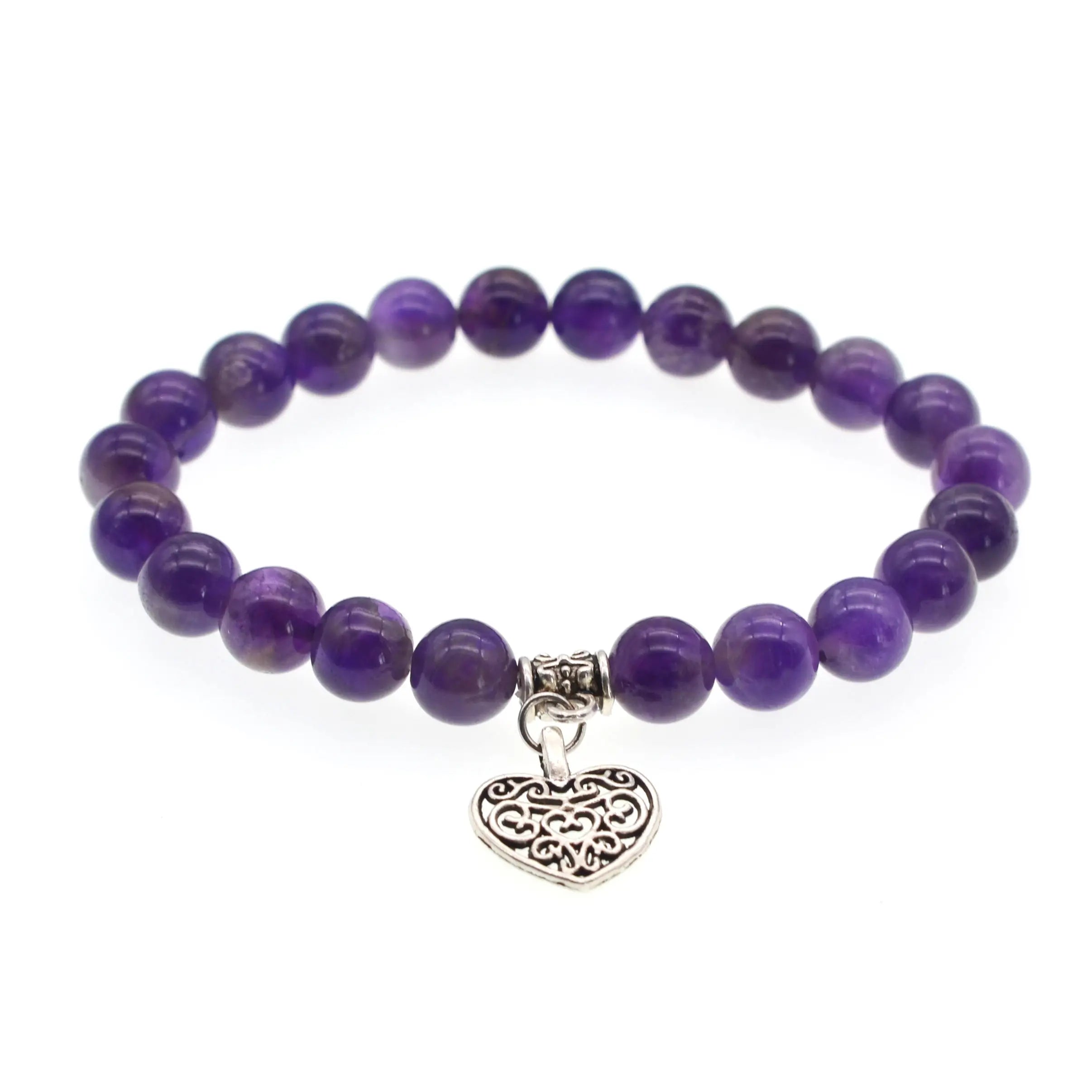 Natural Stone Bracelet Inspirational Bead Bracelet Healing Pray Mala Yoga Massage Charm Bracelet Customization