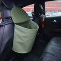 KingGear Folding Mini Trash Can Storage Bag Hanging Pvc Material Waterproof Car Folding Storage Trash Can
