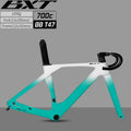 BXT Road Bike Frame Carbon Fiber 2025 NEW Disc Brake 700C*32C Di2 Fully Hidden Line T47 Light Weight Race Road Bicycle Frameset