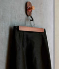 Multifunctional Use Manufacturer Wooden Trouser Clamp Hanger Skirt Hair Extension Hangers
