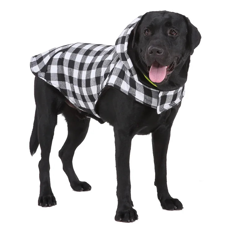 Wholesale Stocked Fleece Warm Hoodie Luxury Large Sizes Dog Clothes for Big Dog