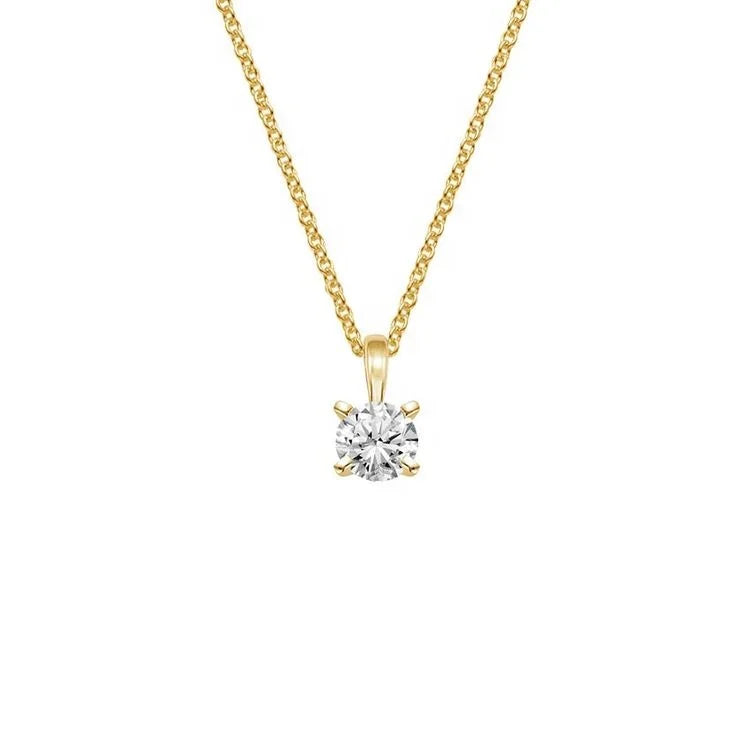 Lab Diamond 1 Carat Halo Cluster Bail Pendant Necklace  for All Attire Outfits