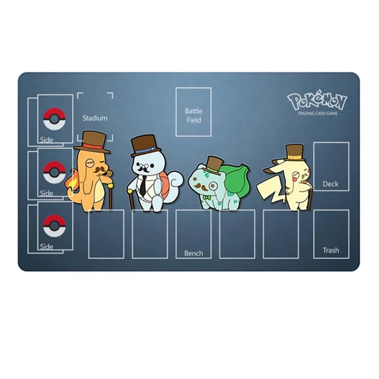 Cheap PKM TCG Cardzone Playmat Against Table Custom Anime Design Playmats 24*14 Inch Mouse Pads 60*35cm