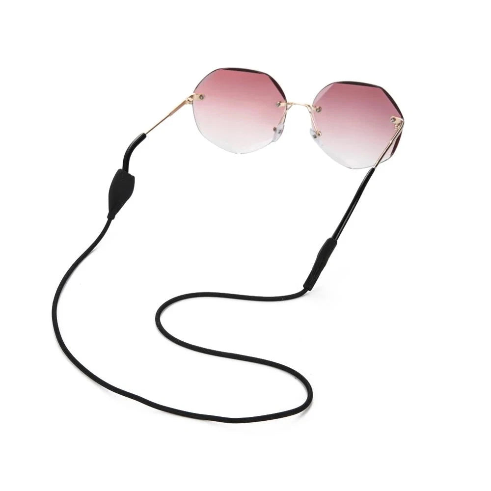 IN STOCK Wholesale Outdoor Solid Silicone Rubber Cord Eyewear Retainers Sunglass Eye Glasses Strap