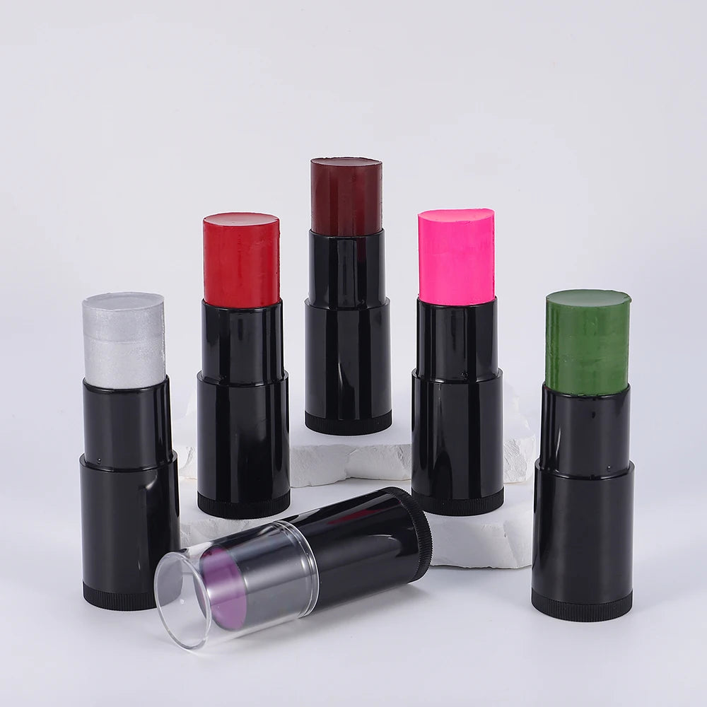 Wholesale Multi Colors Facial Painting Stick Kids Adult Face Body Paint Private Label Professional Body Painting