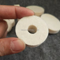 Customizable Soft Wool Felt O-Ring Washer Soft Seal Gaskets OEM Supported Tool Parts