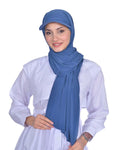 MOTIVEFORCE 2023  New Style Summer Sun Block Under  Hijab Muslim  Sports Caps in Jersey Shawl Scarf With Hijab Muslim