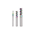 Colorful Milling Cutter Milling Tools CNC Machine End Mill Carbide Steel Color Coating Aluminum 3 Flutes Cutting Machine 50mm