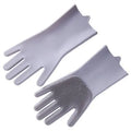 Pink Green Blue Gray Violet Silicone Rubber Gloves OEM Silicone Dishwashing Gloves Silicone Cleaning Gloves MegaBDM