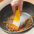 Food Grade Eco-friendly Silicone Non-Stick Pan Scraper Dish Cleaning Spatula Pot Cleaning Tool Baking & Pastry Tools