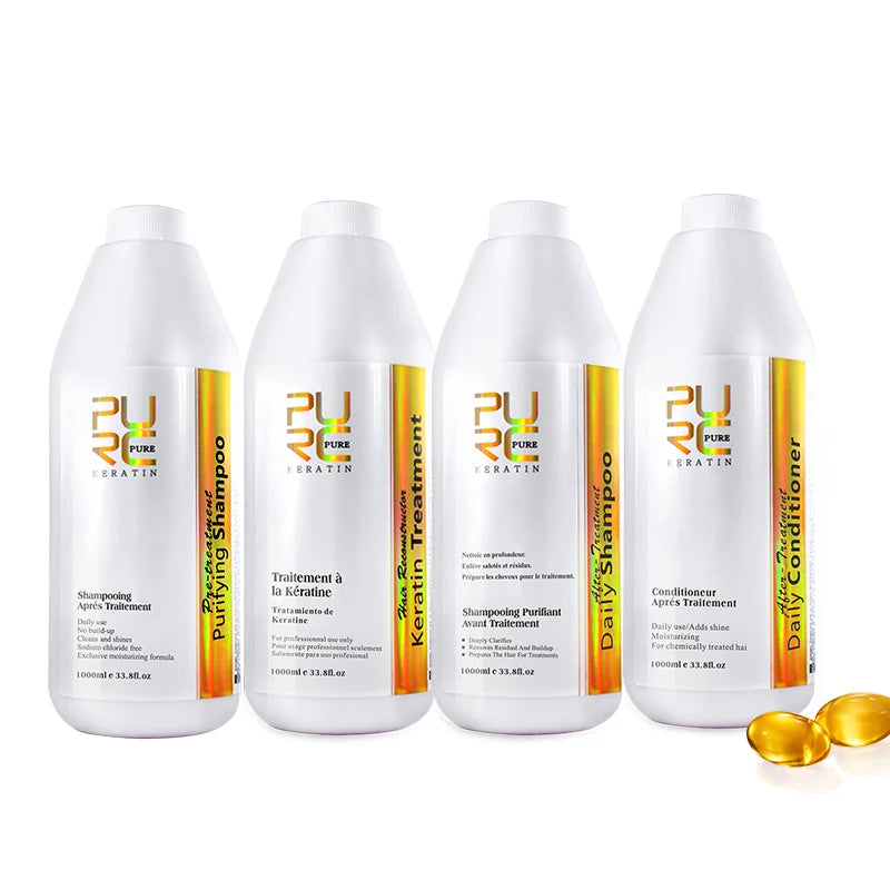 Keratin Hair Treatment Brazilian Keratin Repair Straightening Smoothing Hair Keratin Treatment