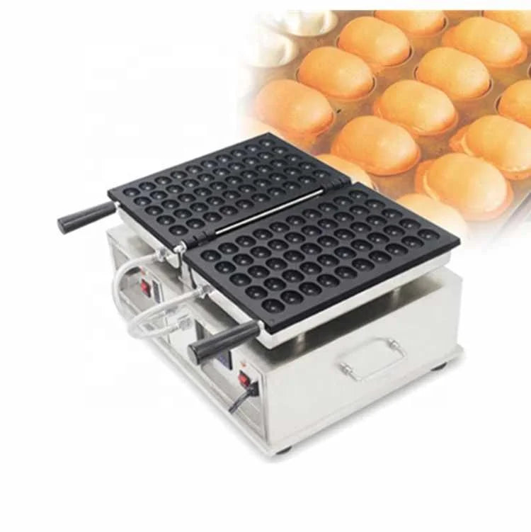 Simple Operation Electric Rotary Waffle Making Machine Takoyaki Japanese Egg Waffle Maker