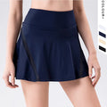 Women's Tenis Fitness Skirts Outdoor Fast Dry Breathable Yoga Golf Running Dance Short Skirt With Pockets Plus Size Custom