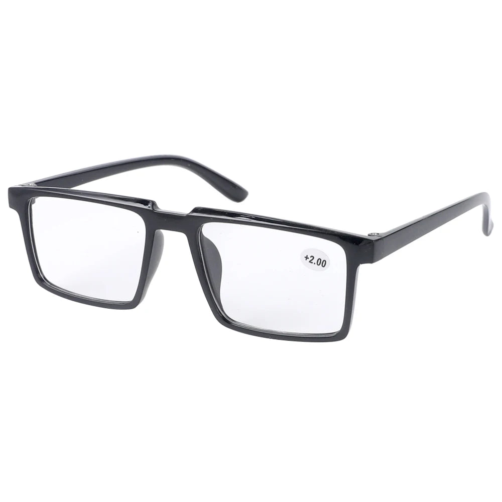 2023 New Cross-border Elderly Reading Mirror European and American Fashion Men's and Women's Universal Plastic Reading Glasses