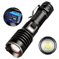 Helius the New Xhp160 Intelligent Digital Display With Pen Clip Usb Rechargeable Strong Light Tactical Flashlight