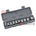 Hot Selling and Stock 10 Pcs 1/2'' Dr. Socket Set L Wrench 10pcs Socket Set for Repair