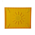 New Langstroth 10 Frame Yellow Plastic Beehive Inner Cover with 12 Ways Bee Escape Condition New