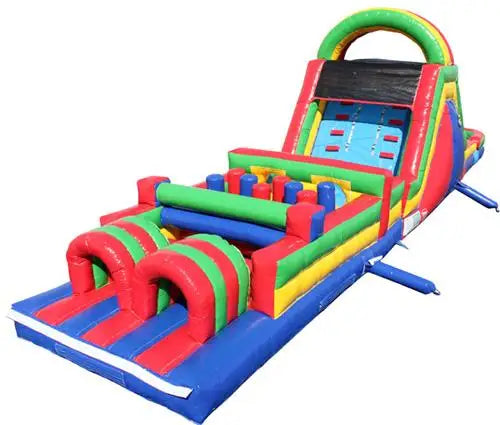 Airfun Inflatable Game Jumper Air Bouncer Bouncy Jumping Castle Bounce House 5k Obstacle Course