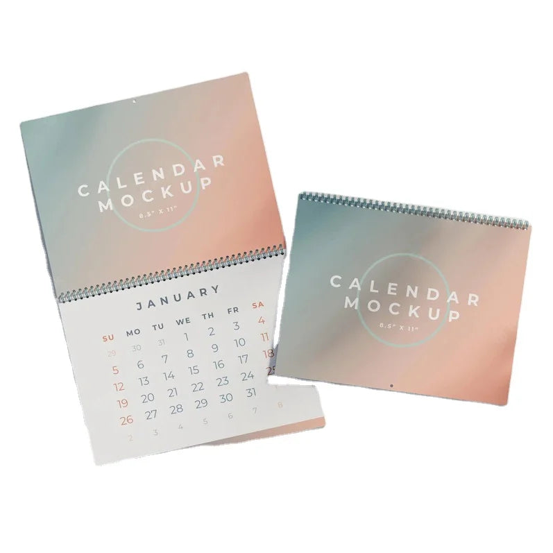Wholesale Custom Made Printing Desk Calendars 2023 Personalized Christmas Gift Daily Flip Calendar