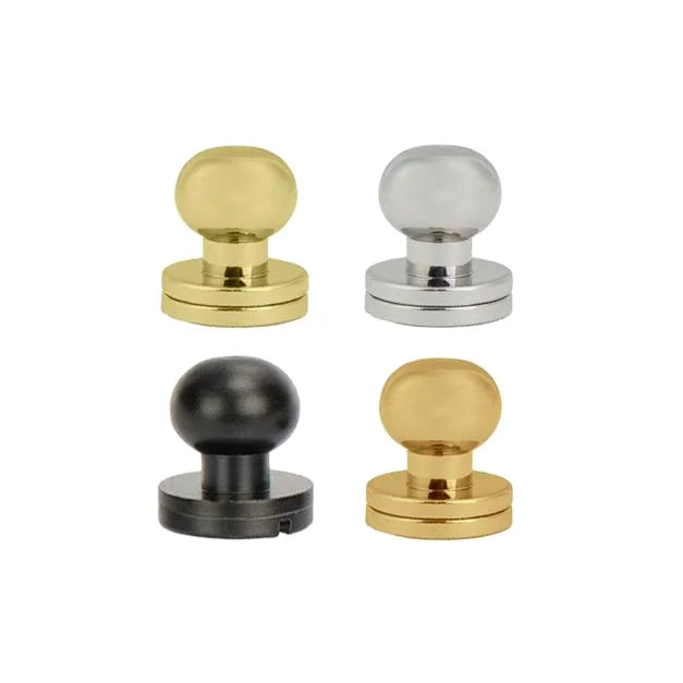 Hot Sale Brass Gold Sam Browne Screws Studs for DIY Leather Craft