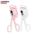 Wholesale New Mini Portable Electric Type C Rechargeable LCD Display Heated Eyelash Curler Made of Plastic