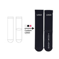 Custom Logo Spring Youth Unisex Sport Terry Socks Cotton Breathable Quick Dry