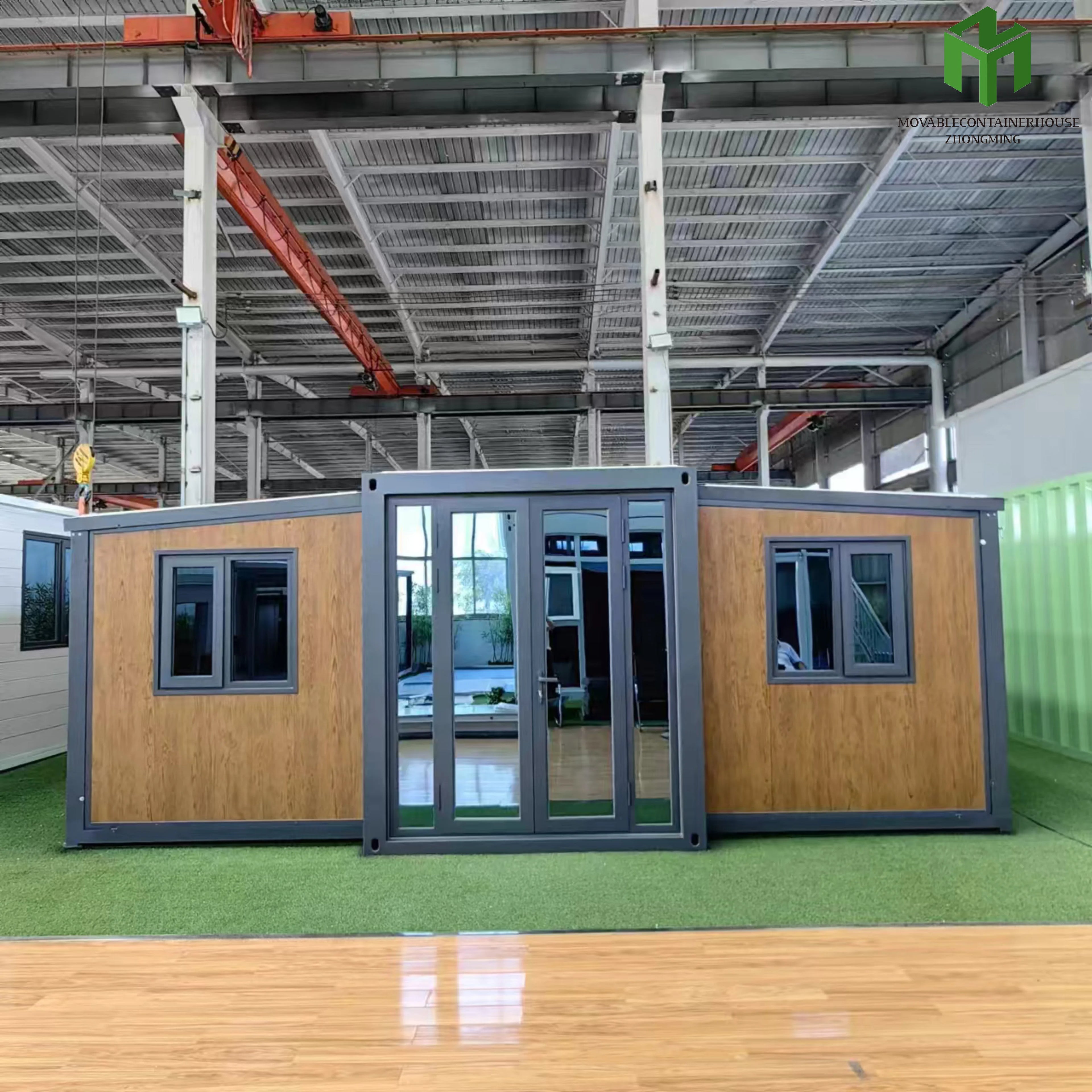 Prefab Expandable Steel Container House Kitchen Office Versatile Use Mall Hotel Outdoor Warehouse Shop Park Durable Breathable