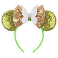 Ziming New Designed Kids Butterfly and Bow Headband Mouse Ears Cartoons Sequins Bow DIY Headband for Festival and Party