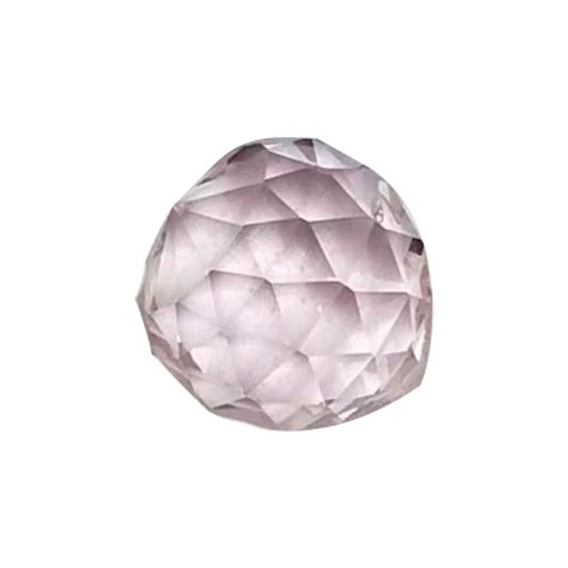 K9 50mm Crystal Faceted Prism Crystal Crafts Ball Sun Catcher Rainbow Pendants Maker Chandelier Drops Windows Decor Hanging