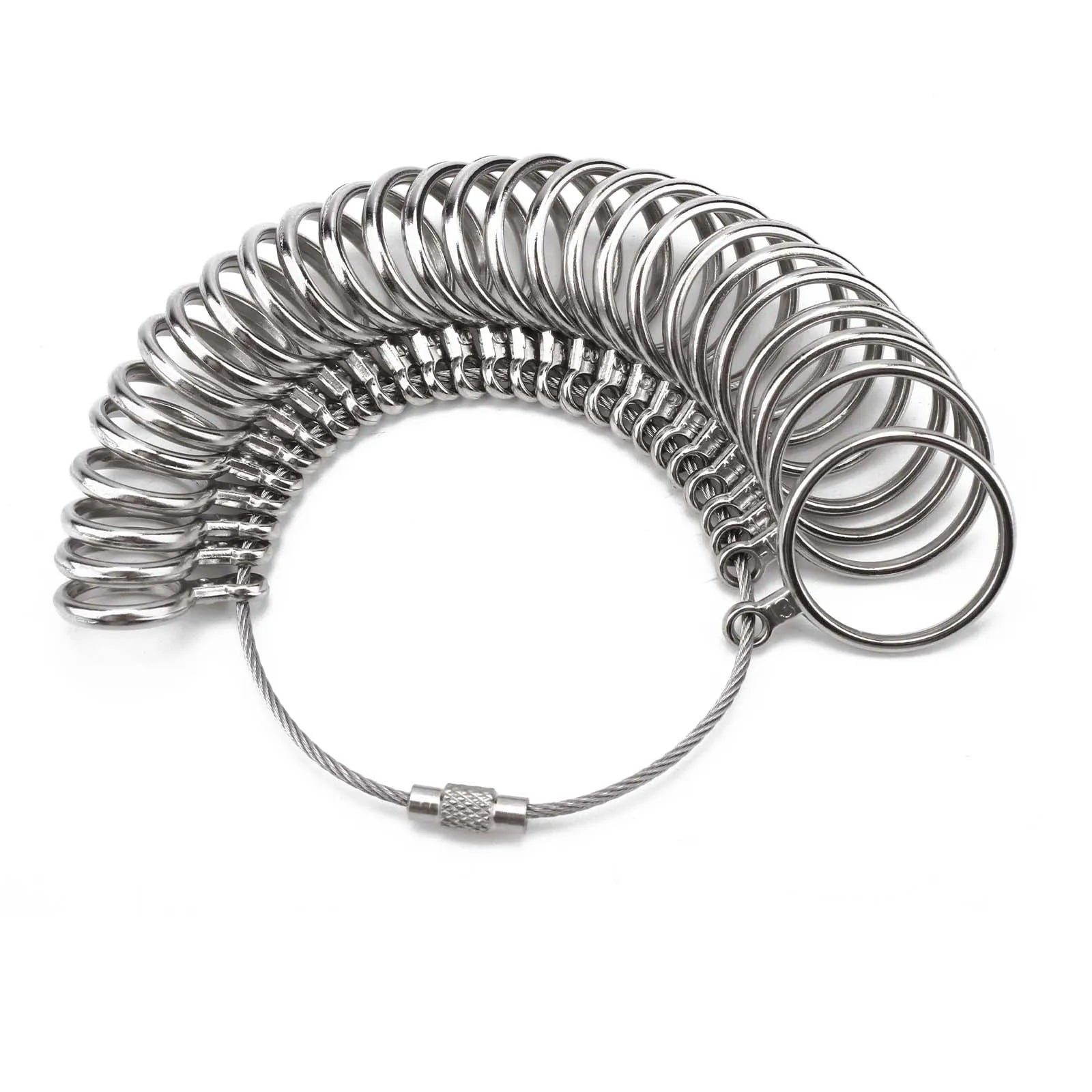 Boasta Factory Alloy Metal Multiple Size Jewelry Making Tools Ring Sizer for Jewelry Making Finger Measuring Tool Gauge