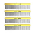 Wholesale Customize logo Stainless Steel Pin Pet Hair Remover Dog Grooming Comb