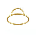 Elegant Minimalist 14K Gold Filled Dainty Stackable Ring Jewelry for Women