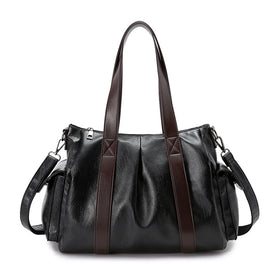 Luxury Fashion Big Capacity Hand Bags Bolso De Mano De Cuero Mujer Women Shoulder Bag PU Leather Ladies Purse and Handbags