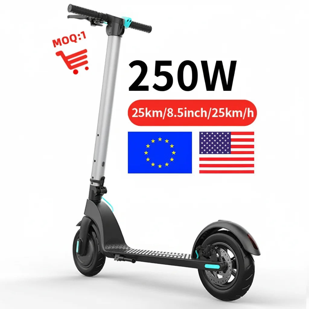 2026 Hot Sale New Inflatable Air Wheels Folding Electric Scooter Re-chargeable Mini KIDS Scooter Skateboard for Child Adults