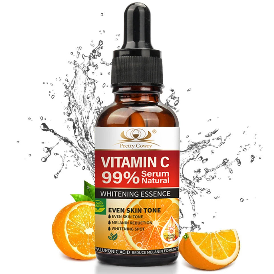 Natural Whitening Essence Pimples and Acne Remover Serum  Repair Damaged Skin Vitamin c Serum for Sensitive Skin Dark Skin