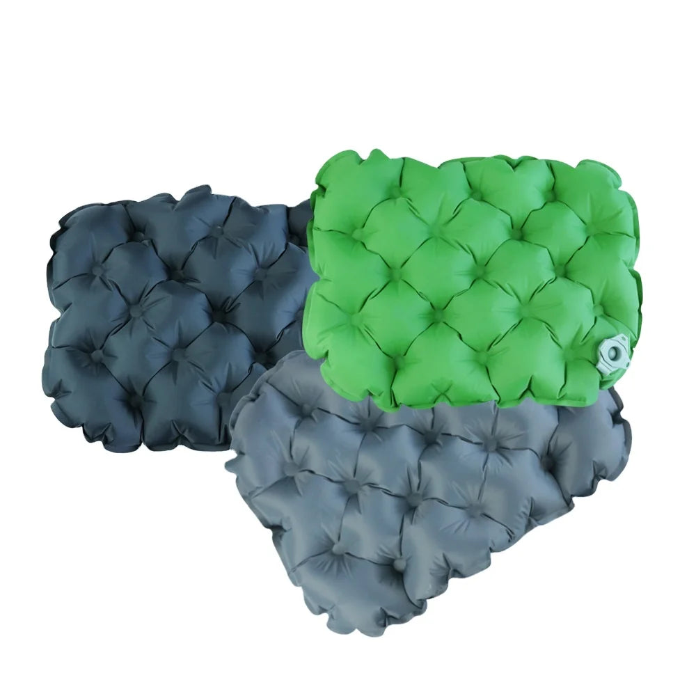 Lightweight Outdoor Inflatable Chair Seat Cushion TPU Anti-Splash Water Automatic Picnic Mat with Foldable Design