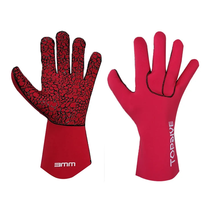 Custom Waterproof Neoprene Wetsuit Gloves Anti Slip Palm High Elastic Keep Warm Spearfishing Diving Surfing Gloves