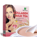 Natural Whitening Milk Tea for Women Delicious Healthy Skin Whitening Collagen Supplement Sweet Taste Packaged Box Sugar Flavor
