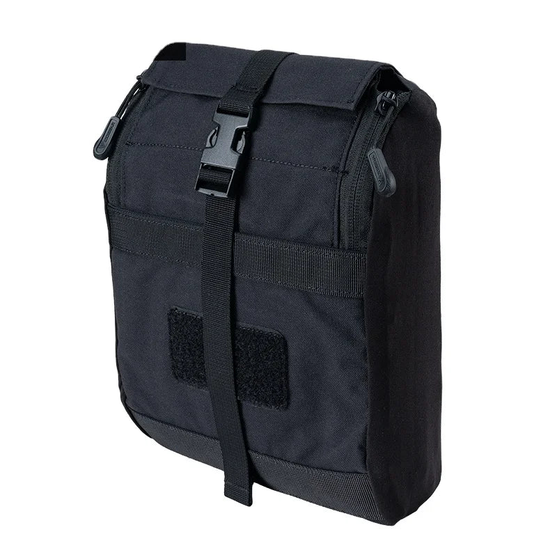 IDOGEAR Nylon Style MOLLE General Purpose Pouch Black Utility EDC Pouch Storage Bag Tactical GP Pouch MegaBDM