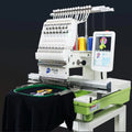 FUJA Single Head Embroidery Machine 12 15 20 Needles Automatic High Speed Professional Embroidery Machine 1 Head for Sale
