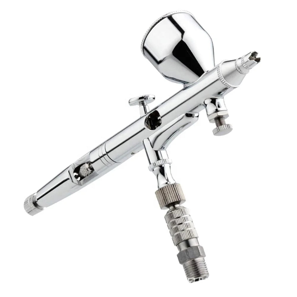 BT-180K Dual Action Copper Airbrush Kit with Gravity Feed & Hose for Art Nail Craft Tattoo Makeup Modeling-Eco-Friendly